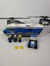 Lego City: Heavy-Lift Helicopter (4439) 100% Complete W/Instructions Minifigs