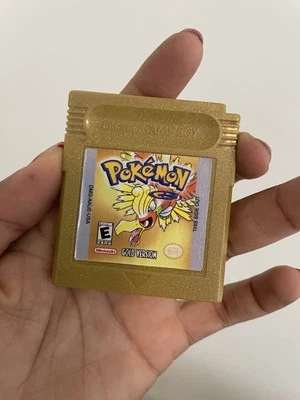 Pokemon Gold Version Nintendo Gameboy Color Authentic New Battery FAST SHIP - Image 1 of 2