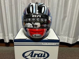 Arai Helmet RX-7X Nakano Red 2003 L Discontinued item New with box Full Face - Foto 1 di 12