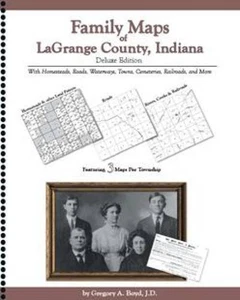 Genealogy Family Maps Cemeteries LaGrange County, Indiana - Picture 1 of 1