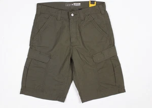 Pantaloncini da lavoro Carhartt uomo Force Relaxed Ripstop Cargo 31 x 11" cuciture interne asfalto - Foto 1 di 4