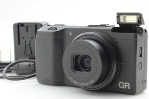 [Near MINT] RICOH GR 16.2MP DIGITAL COMPACT CAMERA BLACK NON WIFI From JAPAN - Picture 1 of 10