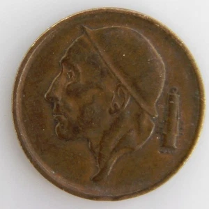 50 cents - Bronze - VF - 1958 - Belgium - Coin [EN] - Picture 1 of 3