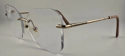 Monturas de gafas sin montura Tiffany & Co. TF1150 6021 oro pálido/melocotón 55-15-140 Foto 1 de 4