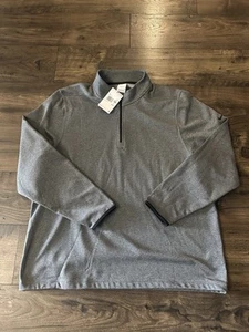 Camiseta de golf Nike Therma-FIT Victory 1/4 cremallera para hombre DN1947-010 gris talla XXL 2XL - Imagen 1 de 4