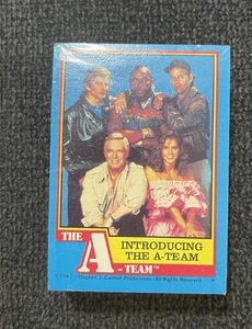 1983 TOPPS A-TEAM CARD SET (1-66) ~ TV SERIES ~ 1983 MR. T ~ Sealed - Picture 1 of 3