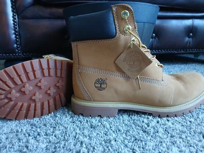 Timberland Women's 6 Inch Premium Waterproof Boots 10361 Wheat Nubuck US Size 9 - Image 1 of 4