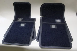 1976-1977-1978-1979 Cadillac Seville Floor mats (4pices) Dark Blue - Picture 1 of 7