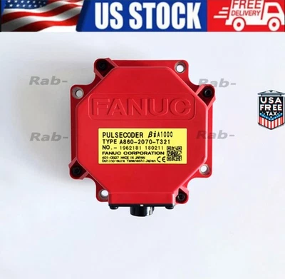 One FANUC A860-2070-T321 Encoder A8602070T321 New Fast Shipping US Free TAX - Image 1 of 3