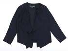 Warehouse Womens Blue Jacket Blazer Size 6