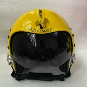 HGU-33 BLUE ANGELS NEW VERSION PILOT FLIGHT HELMET+BADGE - Foto 1 di 8