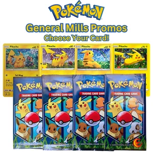 Pokemon General Mills Promos - 2016-2020 Choose Your Card LP/NM - Picture 1 of 10