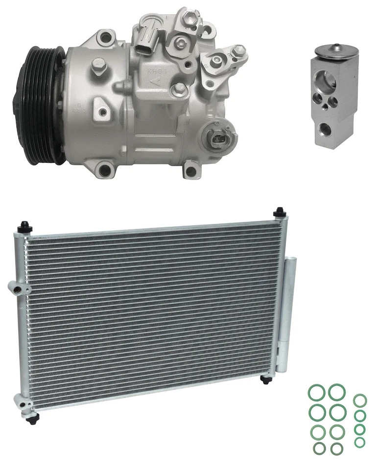 Kit de compresor de CA remanufacturado RYC con condensador AIG325 se adapta a Scion tC 2,5 L 2014 Foto 1 de 4