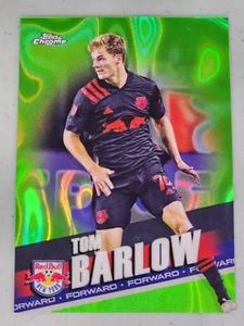 2022 Topps Chrome MLS #66 Tom Barlow Neon Green Lava #/99 26040 - Picture 1 of 2