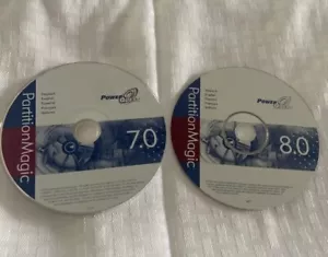 Power Quest Partition Magic 7.0 & 8.0 Software Discs Free Shipping - Picture 1 of 4