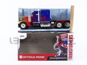 JADA TOYS 1/43 - PETERBILT 379 TRANSFORMERS T1 OPTIMUS PRIME 99802BL - Picture 1 of 5