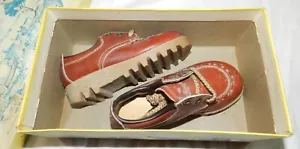 Vintage New Old Stock Mother Goose Schuhe - Kinder Lederschuhe - Bild 1 von 9