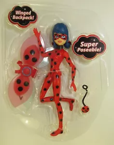 Ladybug Paris Wings Miraculous Figura de Acción 5" pulgadas Nueva Mini Muñeca Lady Bug - Imagen 1 de 4