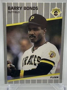 1989 Fleer Barry Bonds Baseball Card #202 Mint FREE SHIPPING - Picture 1 of 3