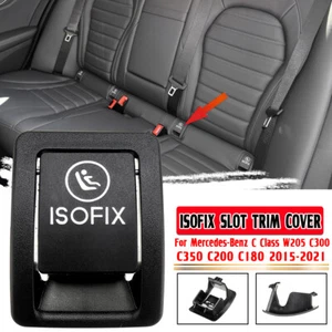 ISOFIX Switch Cover For Mercedes Benz C Class W205 C300 C350 C200 C180 2015-2021 - Picture 1 of 7