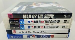 5 Game LOT MLB The Show 2016 (Sony PlayStation PS3, PS4) Authentic CIB! Mint! 🔥