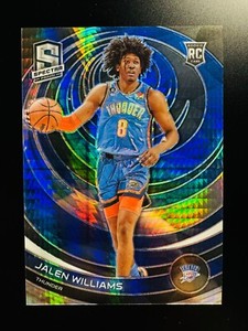 Jalen Williams 2022-23 Spectra Asia Tmall Hyper Prizm RC #160 Thunder