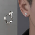 Fashion Punk Gothic Copper Zircon Eye Snake Earrings Personality Cool Ear St ❤HA