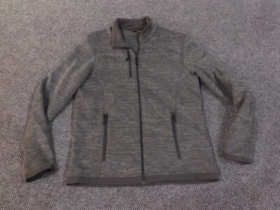 Eddie Bauer Chaqueta Hombre Plumón Medio Verde Vellón Sherpa Forro Cremallera Exterior Foto 1 de 4