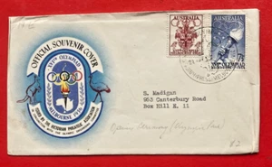 Australia FDC 1956 XVIth Olympiad Melbourne - Picture 1 of 2