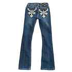 Girl’s Miss Me Boot Cut Jeans Size 12 Sequin Pocket Detail