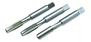 Set of Three Unified UNF HSS Hand Tap 5/8.18 5/8 - Bild 1 von 1
