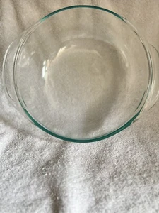 Vintage Pyrex 023-N Klarglas 1,5 Liter 1,5 Quart Kasserolle Backform USA - Bild 1 von 3