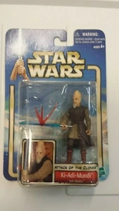 Star Wars Ki-Adi-Mundi Jedi Master 2002 AOTC 3.75" Figure Rare Un-opened (B) - Picture 1 of 6