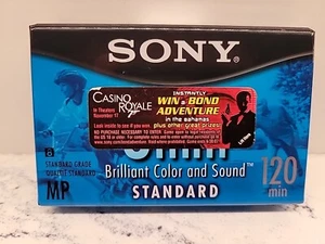 Cintas para videocámara Sony 8 mm estándar de 8 MP NTSC 120 minutos nuevas/selladas - Imagen 1 de 7
