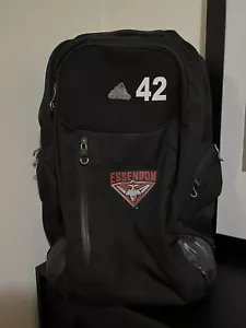 Adidas Essendon Bombers AFL Player Used Backpack - Picture 1 of 5