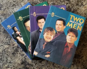 Two And A Half Men: Seasons 2, 3, 4, & 6 (DVD, 2009) Martin Sheen, Jon Cryer - Picture 1 of 5