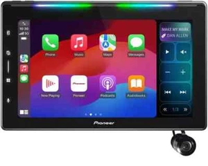 Pioneer DMH-WT6000NEX 10.1 HD Floating LED Wireless CarPlay Android Auto Camera - Picture 1 of 13