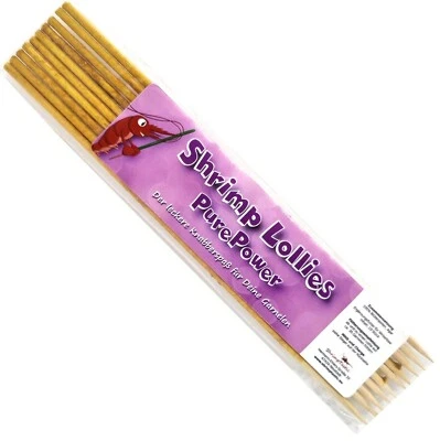Shrimp-Lollies PurePower! // 10 Stück // Blütenpollen // Garnelen Futter