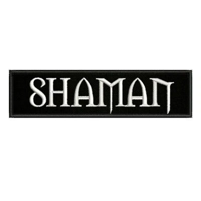 Shaman Gaming Toon Embroidered Patch Iron / Sew-On Gear Tag Applique - Image 1 of 4