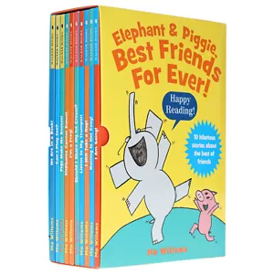 Elephant & Piggie, Best Friends For Ever! Series: 10 Books Set - Ages 4-8 - PB - Picture 1 of 8