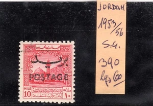 FRANCOBOLLO MNH JORDAN/GIORDANIA MARCA PRO PALESTINA SOVRAST. 1953 POSTAGE STAMP - Foto 1 di 1