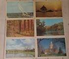 Maryland Reversible Placemats Scenic Old State Line Set of 6 Vintage in Box 