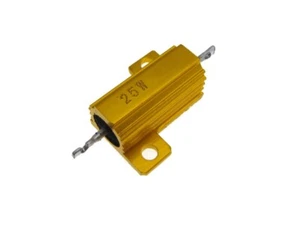 25 W 1 Ohm Leistungswiderstand verdrahtete Aluminiumlast - Bild 1 von 1