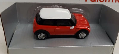 NEWRAY 1/43 - MINI COOPER ROSSO  CON TETTO BIANCO - Immagine 1 di 2