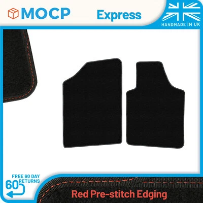Express with Red Pre-Stitch Trim Van Mats to fit Peugeot Partner No Mat Clips... - Image 1 of 4