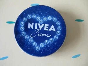 wedding something blue novelty diamond heart design blue tin of Nivea UNUSED - Picture 1 of 3
