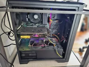 Custom Gaming PC MSI RTX 2060 + AMD Ryzen 5 3600 + 32GB Ram + 1TB HDD-128GB SSD - Picture 1 of 14