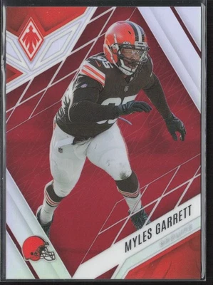 2022 Panini Phoenix #22 Myles Garrett Red Holo #/250 - Image 1 of 2
