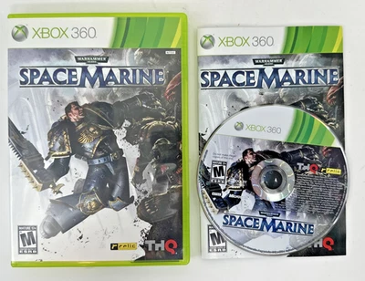 Warhammer 40,000: Space Marine (Xbox 360, 2011) Complete with Manual - Image 1 of 4