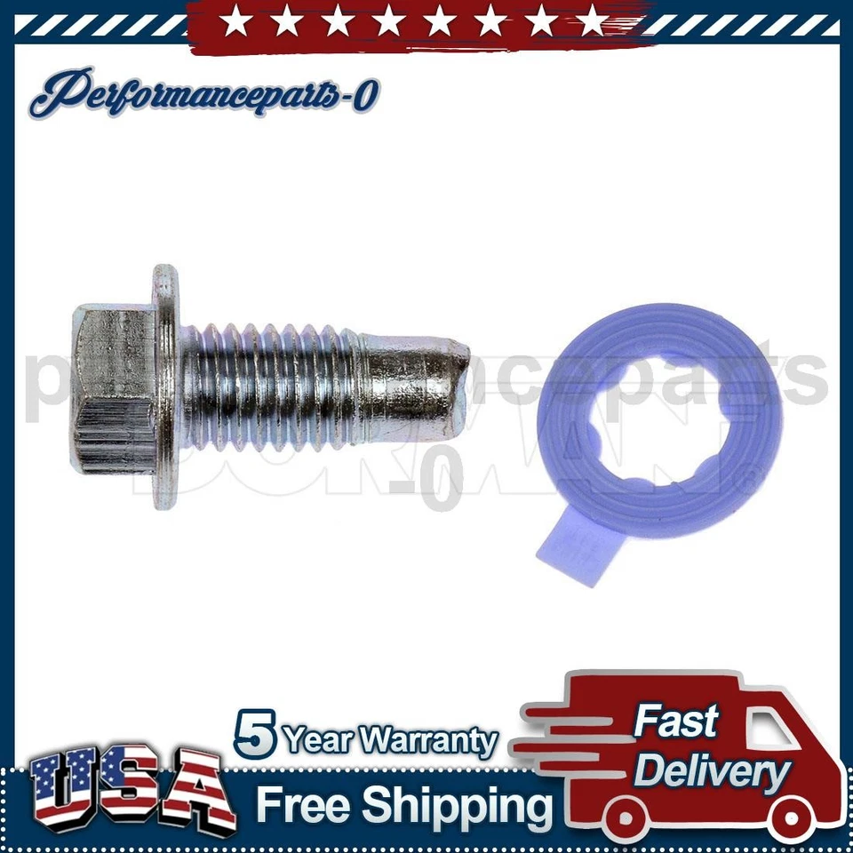 Dorman - Tapón de drenaje de aceite de motor de grado automático para Jeep CJ5 1980-1983 Foto 1 de 4